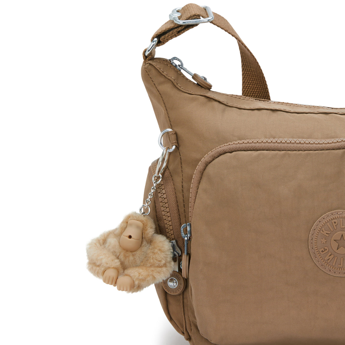 Kipling Gabb S Early Tan Medium crossbody I4493-7CN