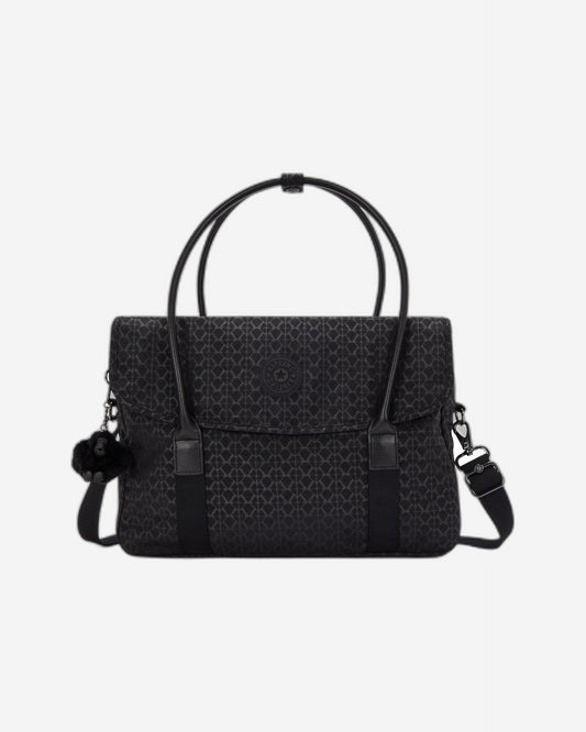KIPLING Superworker S Signature Emb Small working bag (with removable shoulderstrap) I4555-K59