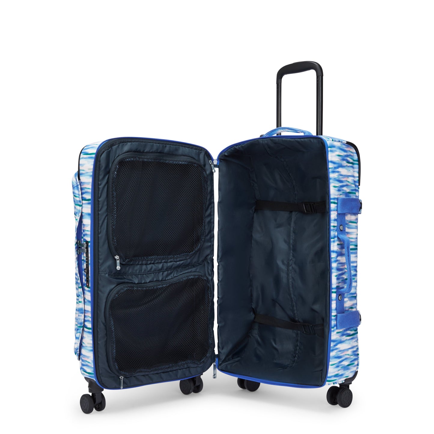 Kipling Spontaneous M Diluted Blue Medium Wheeled Luggage C2I4556-TX9