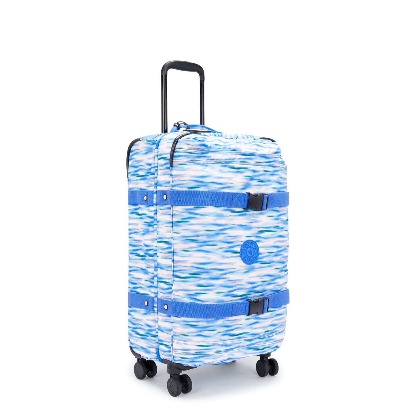 Kipling Spontaneous M Diluted Blue Medium Wheeled Luggage C2I4556-TX9