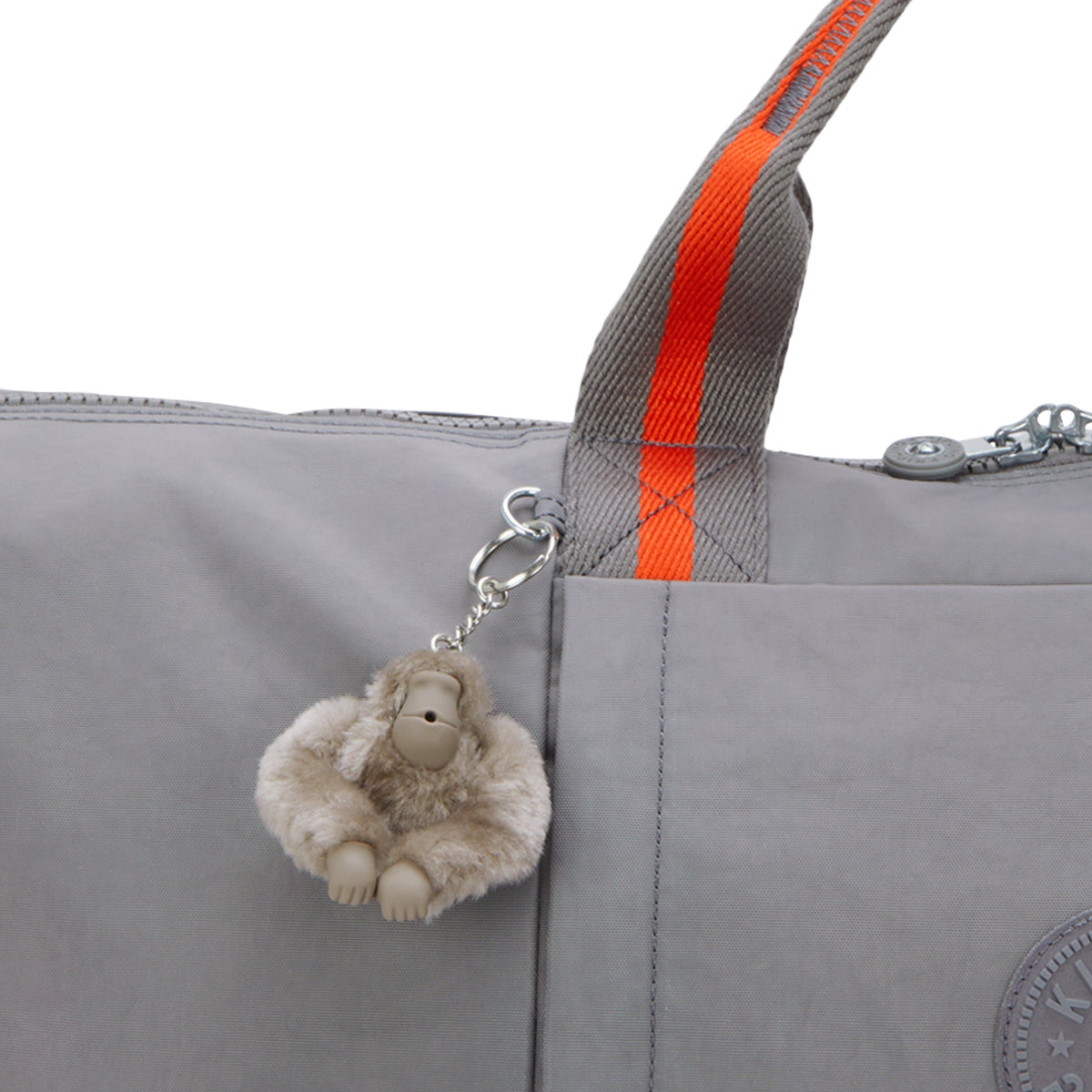 Kipling Bori Inviting Grey Large weekender (with trolley sleeve and removable shoulderstrap) I4582-8DH