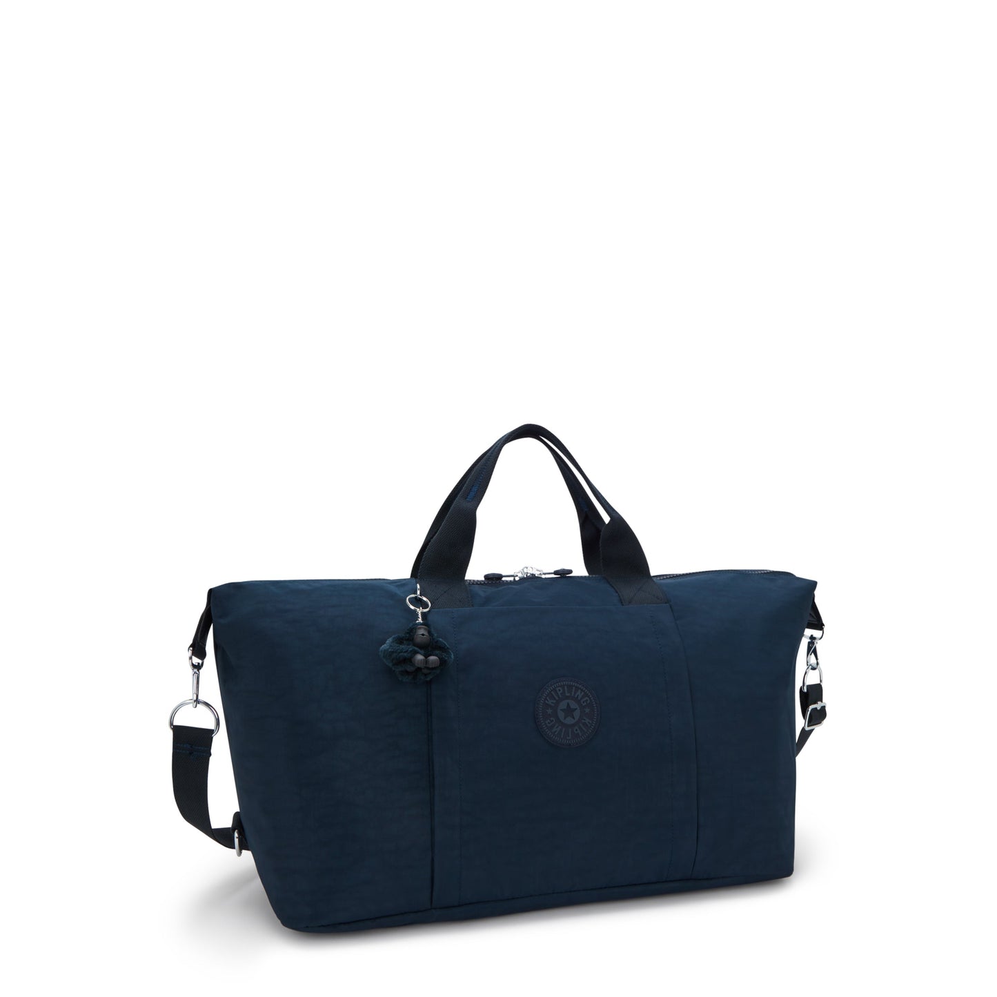 Kipling Bori Blue Bleu 2 Large weekender (with trolley sleeve and removable shoulderstrap) I4582-96V