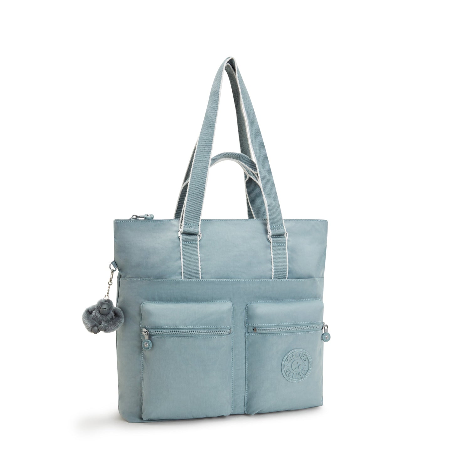 Kipling India Relaxed Grey Large Tote I4609-3NL
