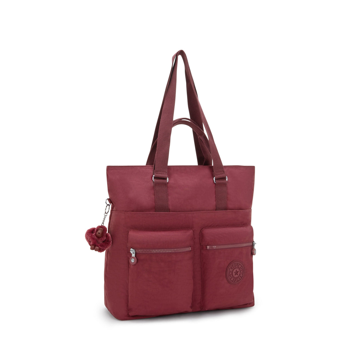 Kipling India Lounge Wine Large tote I4609-5FW