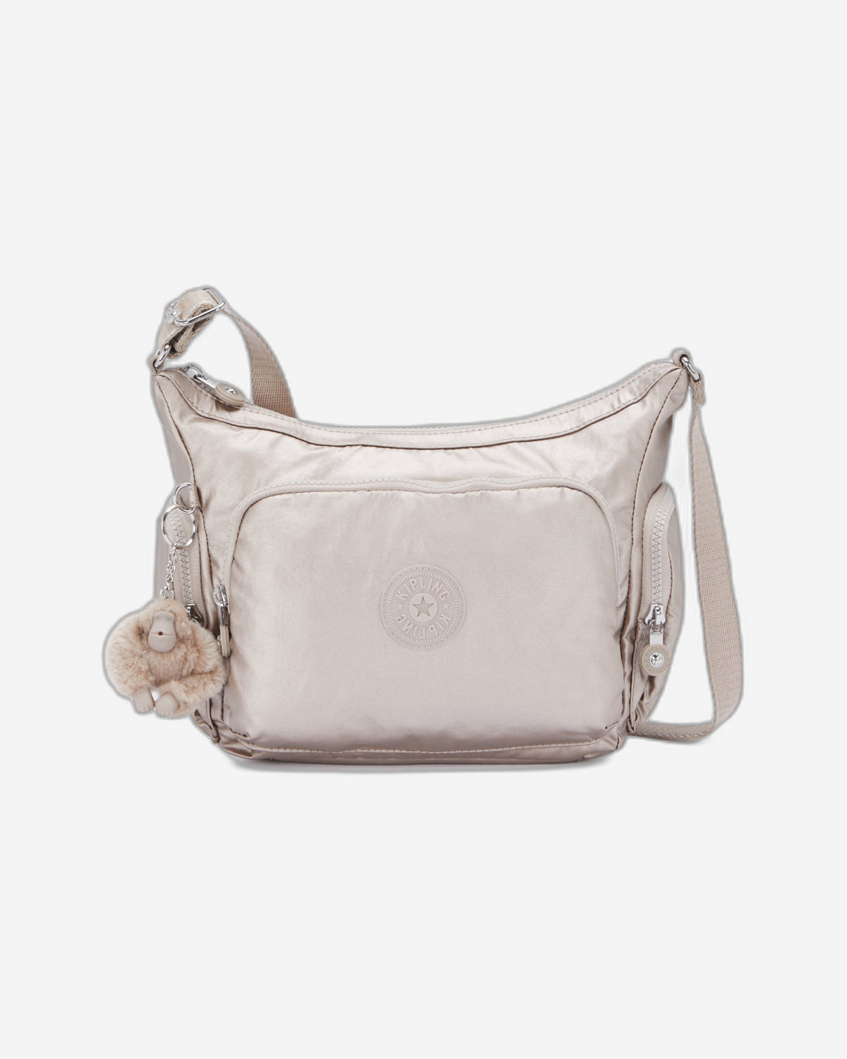 KIPLING Gabb S Metallic Glow Medium crossbody I4611-48I