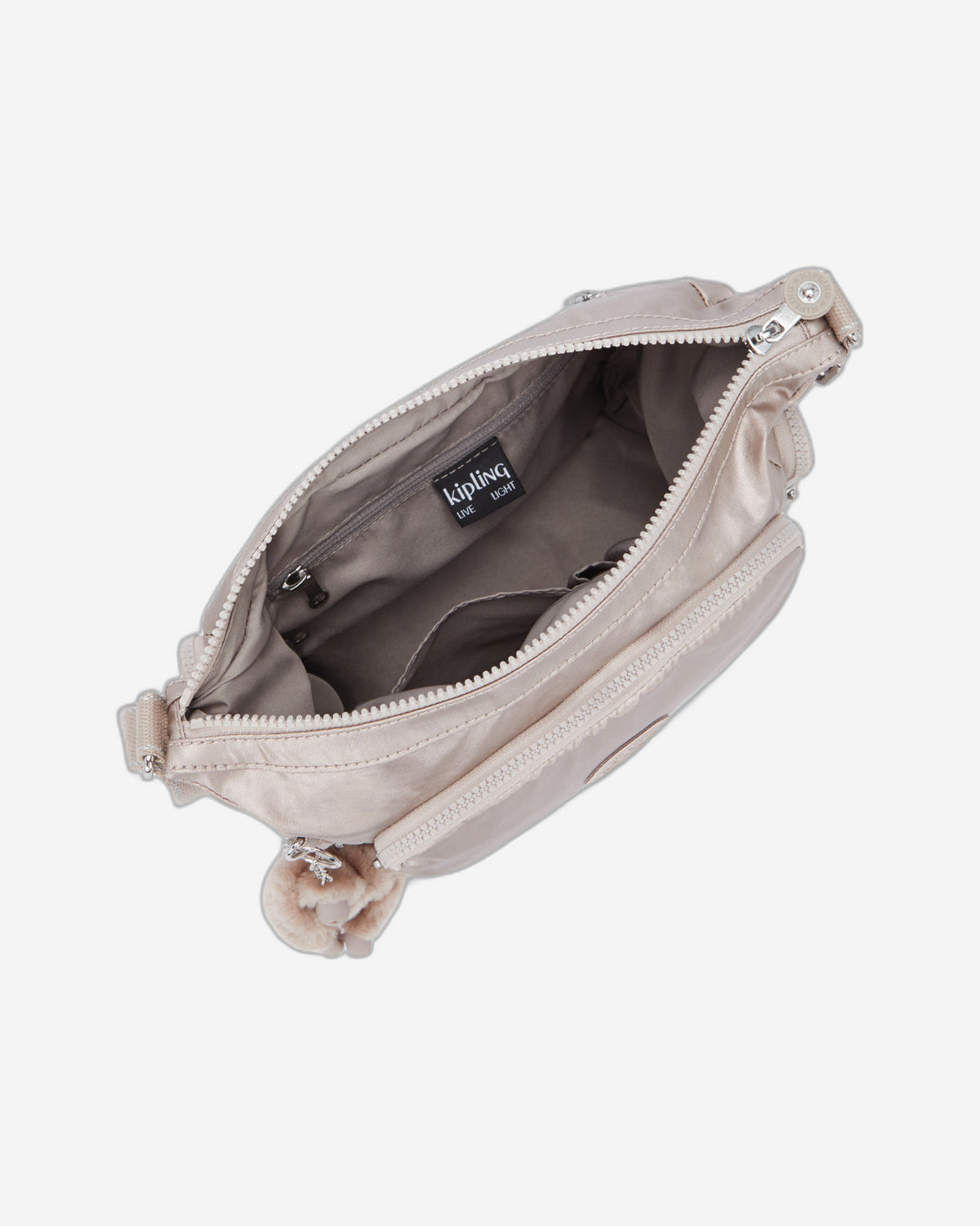 KIPLING Gabb S Metallic Glow Medium crossbody I4611-48I