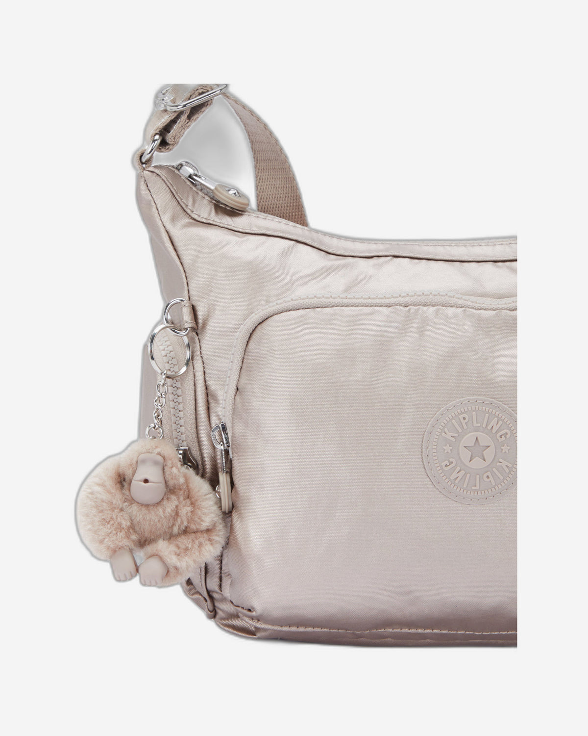 KIPLING Gabb S Metallic Glow Medium crossbody I4611-48I