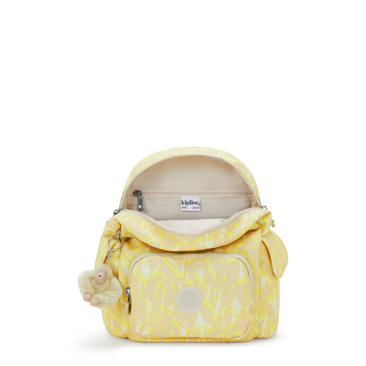 Kipling City Pack Mini Palm Mood Sun Small Backpack I4628-4DP