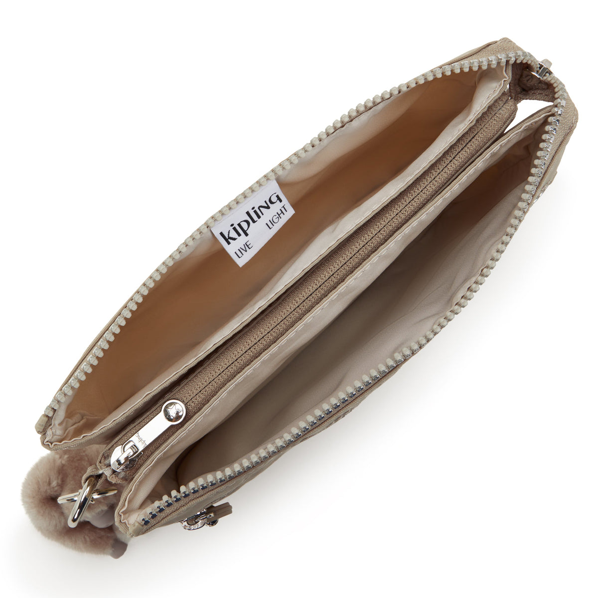 Kipling Riri Zip Glorious Be Sil Small Crossbody I4745-42N