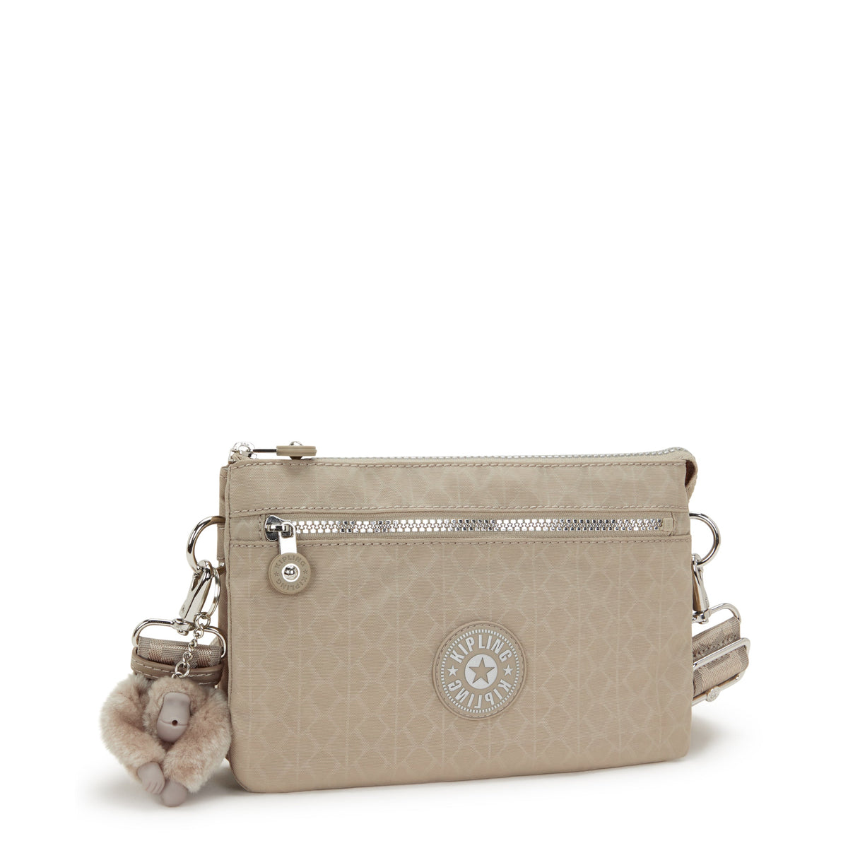 Kipling Riri Zip Glorious Be Sil Small Crossbody I4745-42N