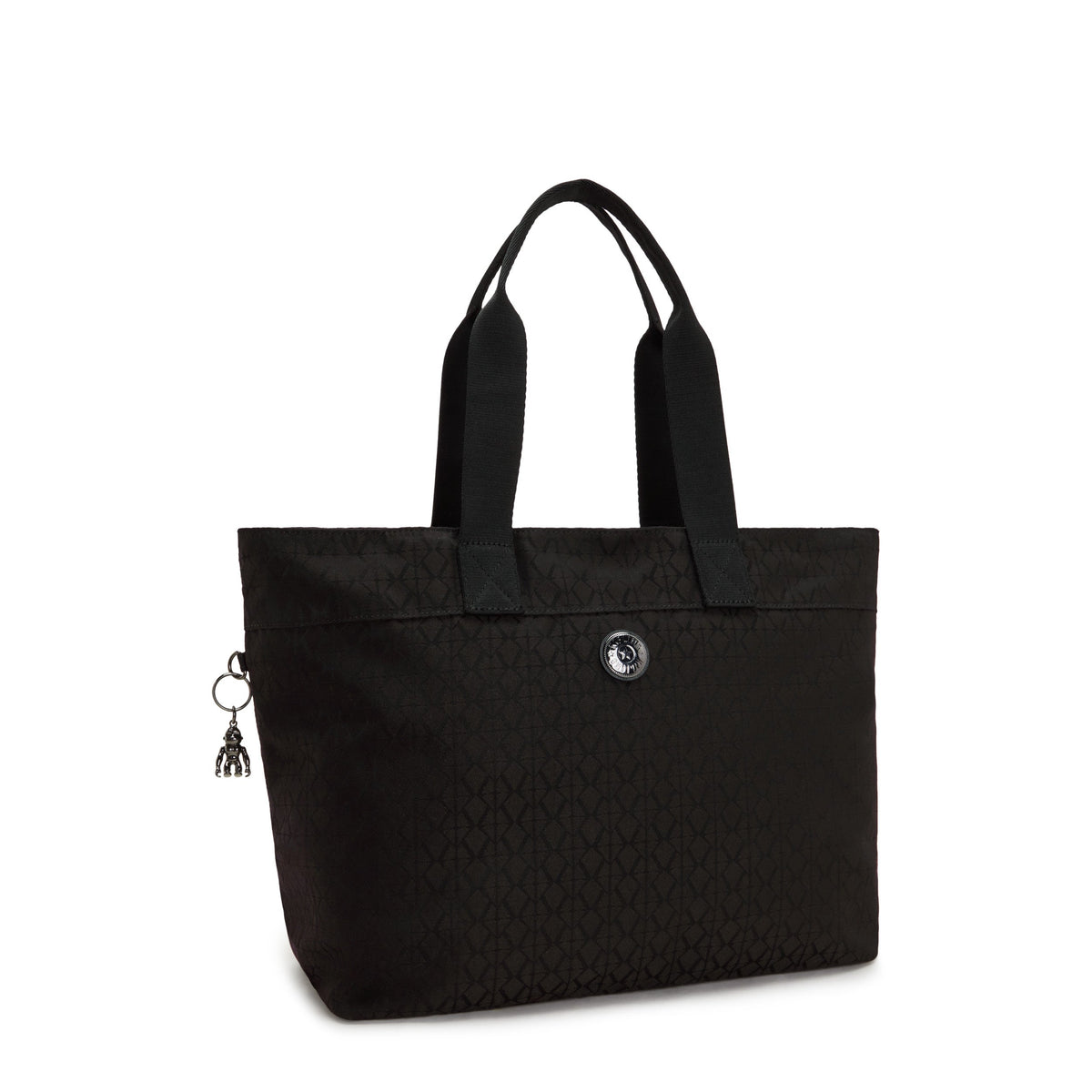 Kipling Colissa Up Black Sign Jq Large Tote I4895-Y12