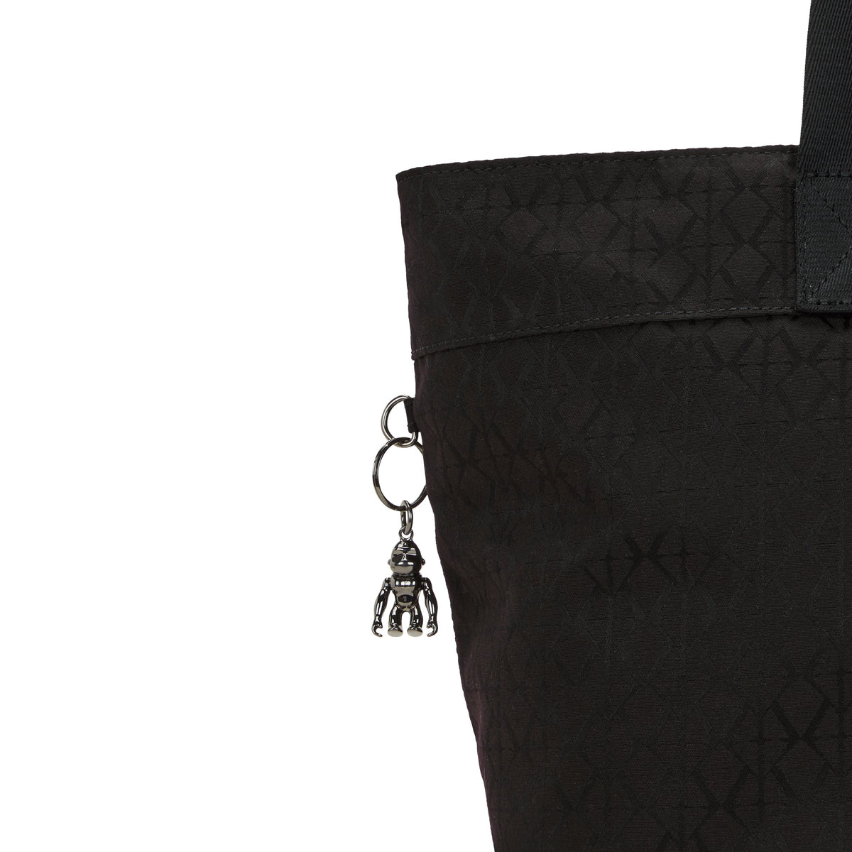 Kipling Colissa Up Black Sign Jq Large Tote I4895-Y12