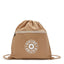 Kipling Supertaboo Early Tan C Medium backpack (with drawstring) I4971-7CT