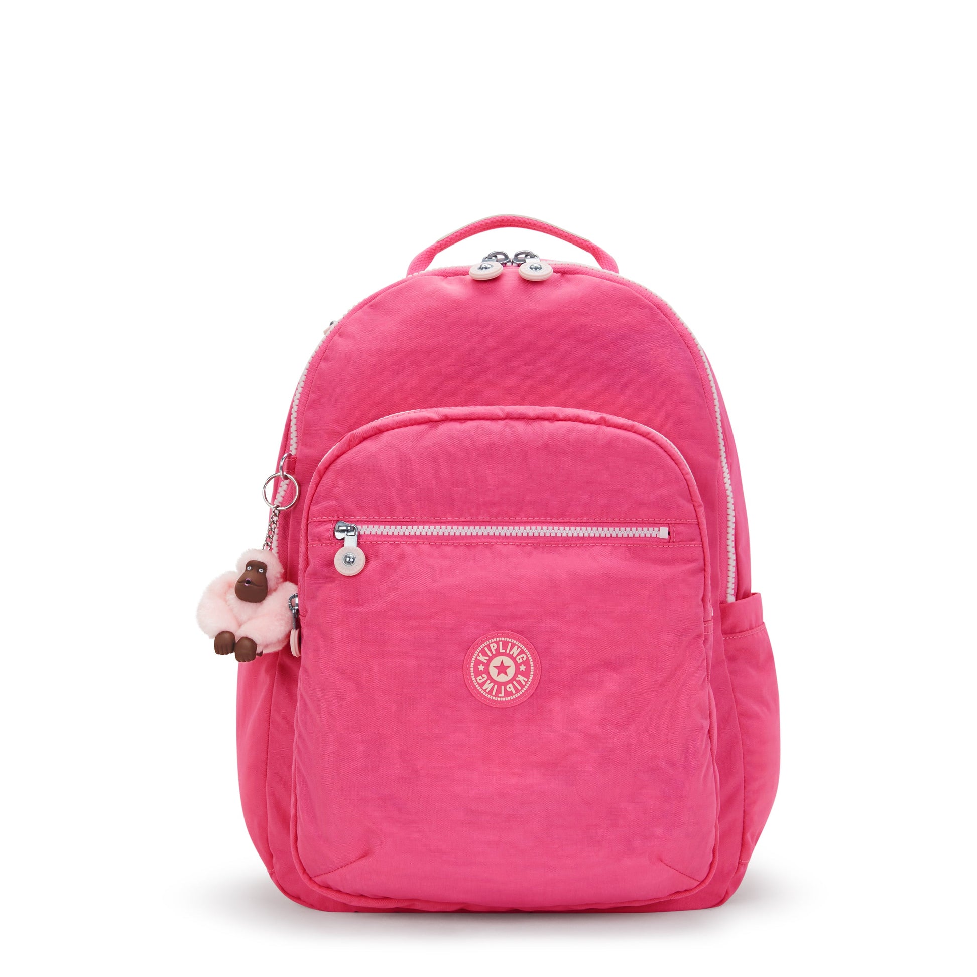 KIPLING-Seoul-Large Backpack-Happy Pink C-I5140-BZ8