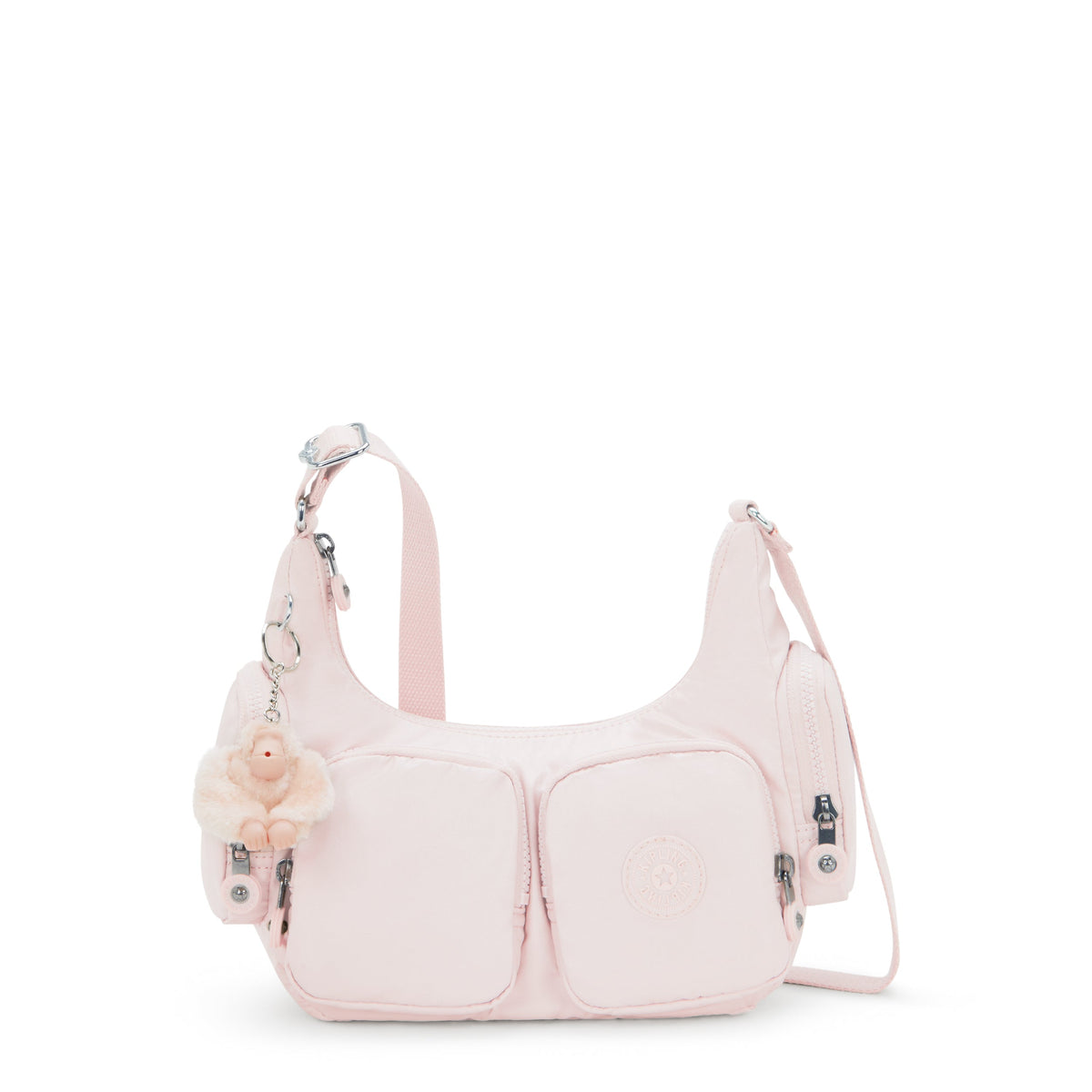 KIPLING Small crossbody Female Pink Shine Rikka S I5164-3DZ
