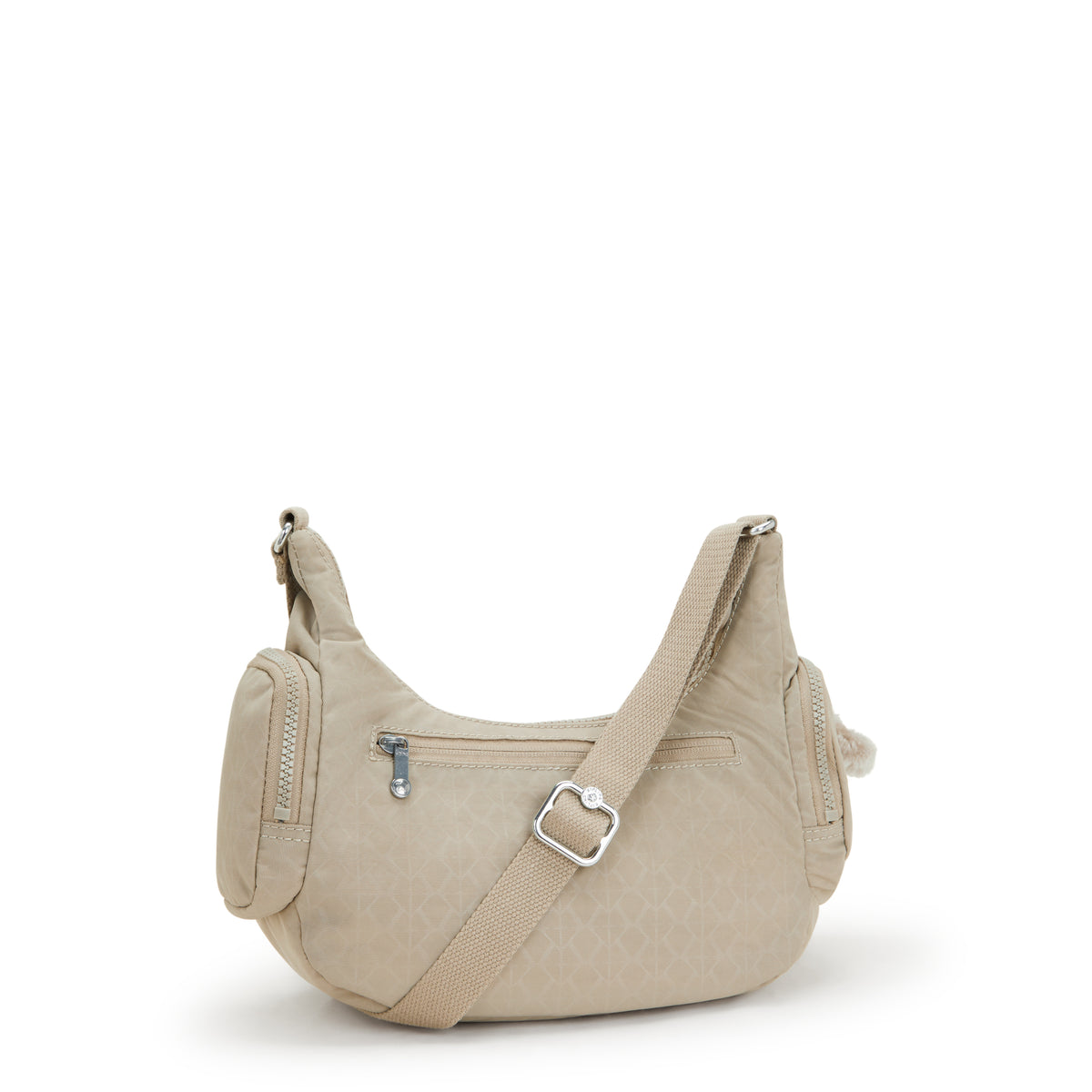Kipling Rikka S Signature Beige Embossed Small Crossbody Bag I5164-96A