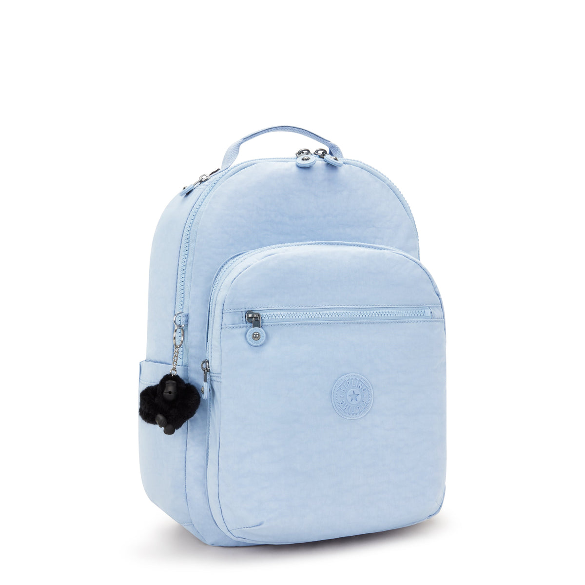 Kipling Seoul Cloudy Sky Blue Large Backpack I5210-2DS