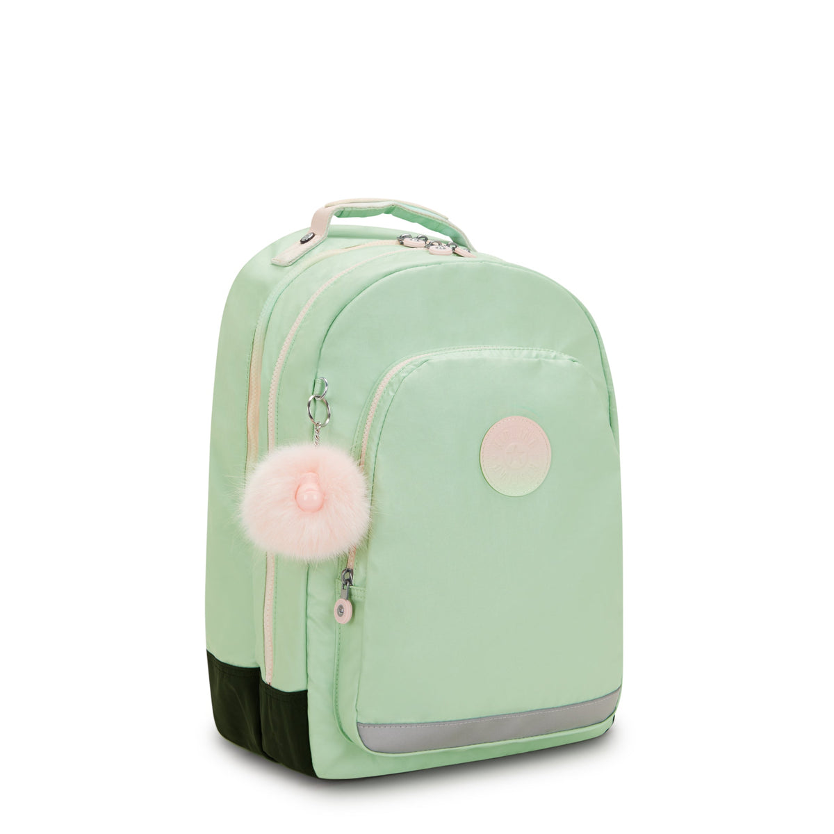 Kipling Class Room Soft Green Met Large Backpack C2I5213-5KY