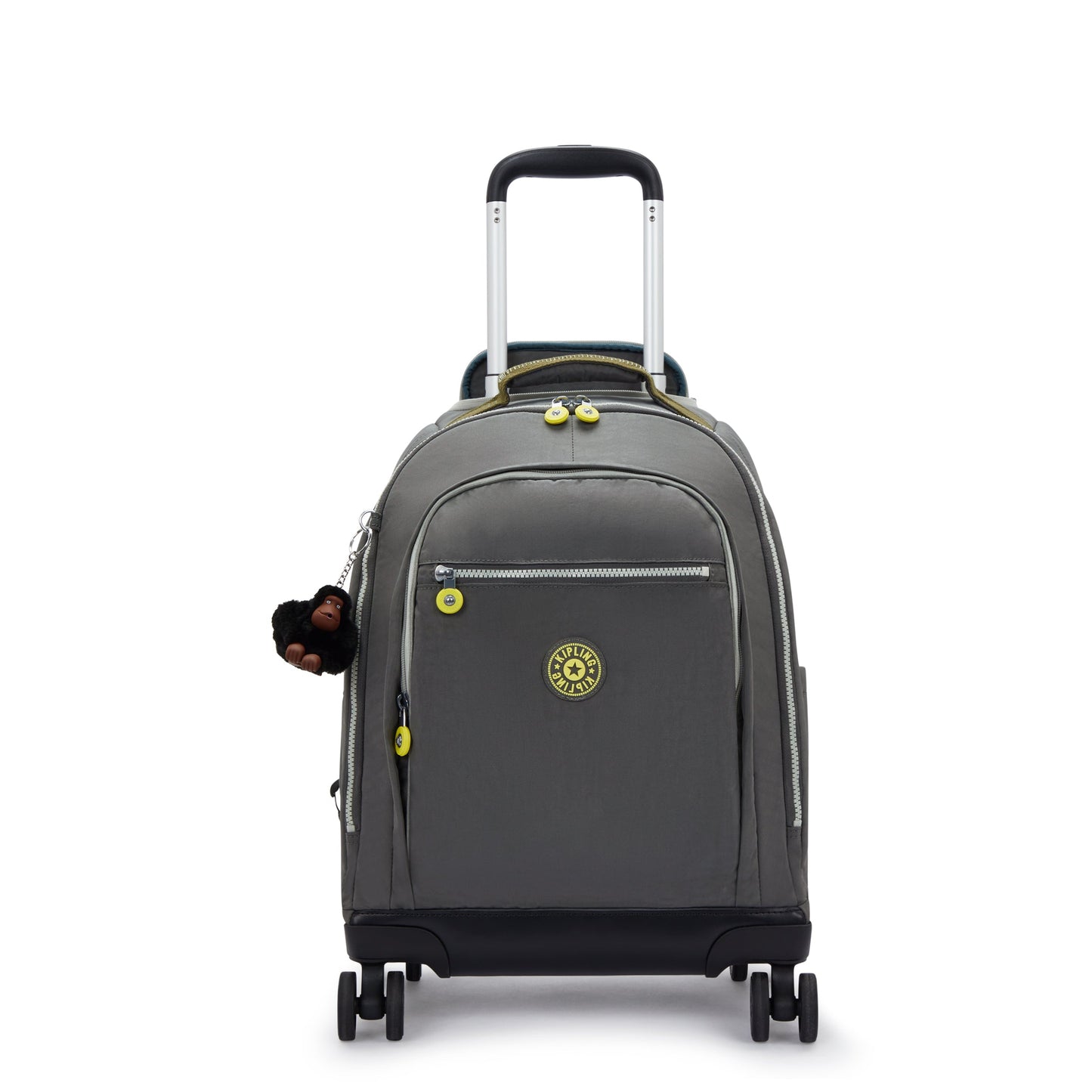 Kipling New Zea Back to Grey Large wheeled backpack with laptop compartment I5246-1DX