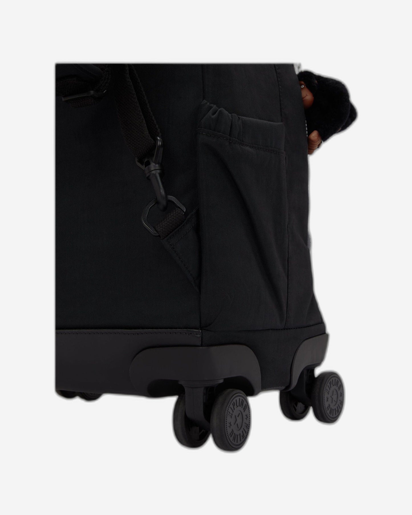 KIPLING New Zea Space Black Bl Large wheeled backpack (with laptop compartment) I5246-2GX