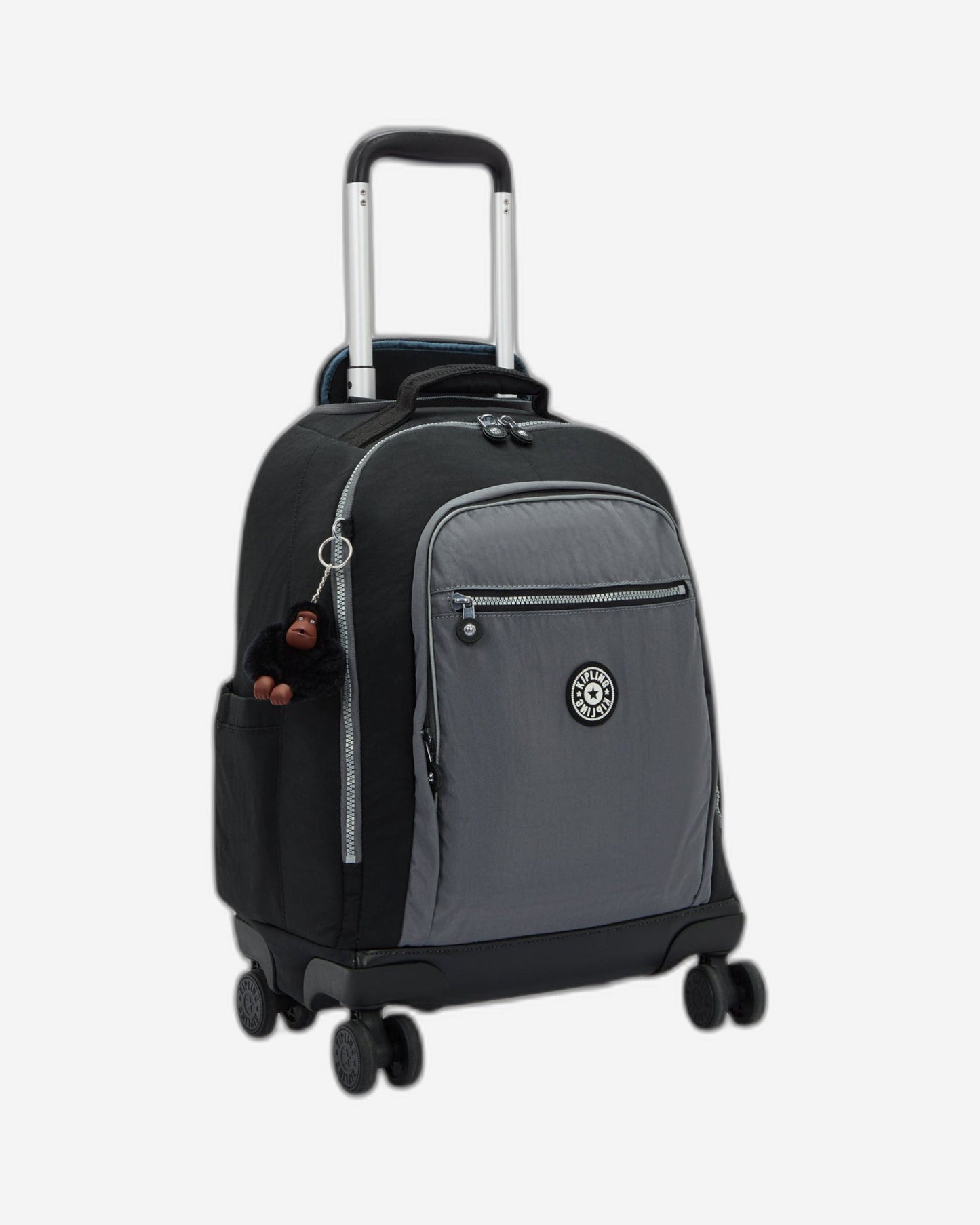 KIPLING New Zea Space Black Bl Large wheeled backpack (with laptop compartment) I5246-2GX