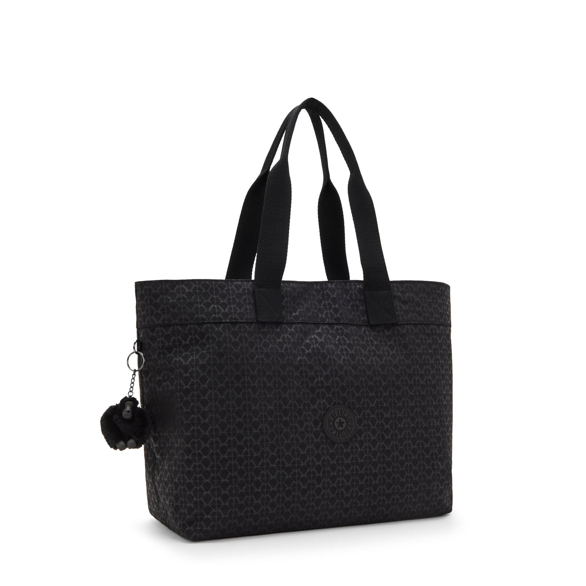 KIPLING-Colissa-Large Tote with Laptop Compartment-Signature Emb-I5257-K59