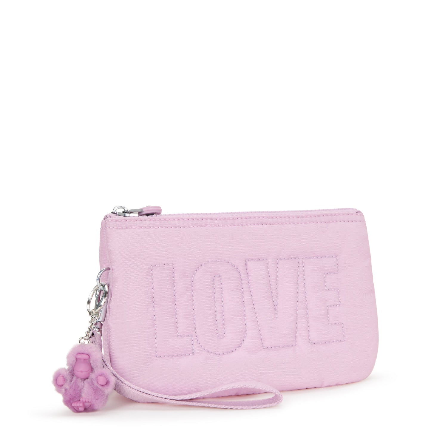 KIPLING-Creativity Xl-Extra large purse (with wristlet)-Love Puff Pink-I5272-5DU