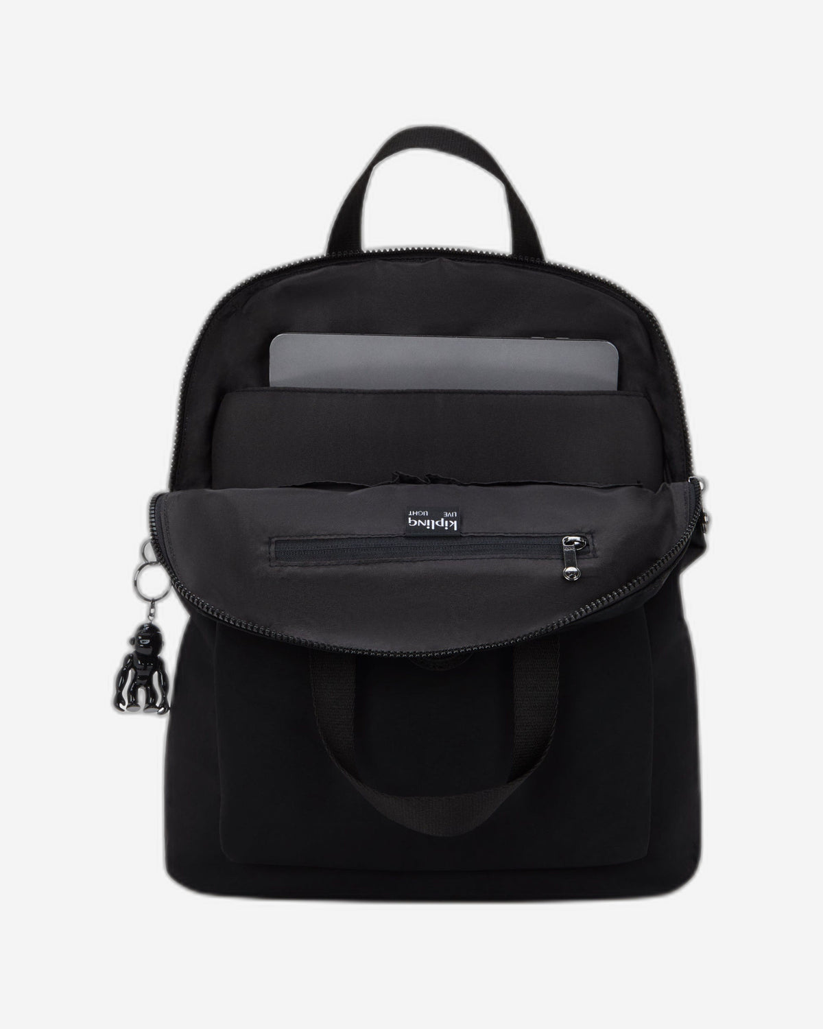 Kipling Kazuki Infinite Black Medium backpack (with laptop compartment) I5306-2EN