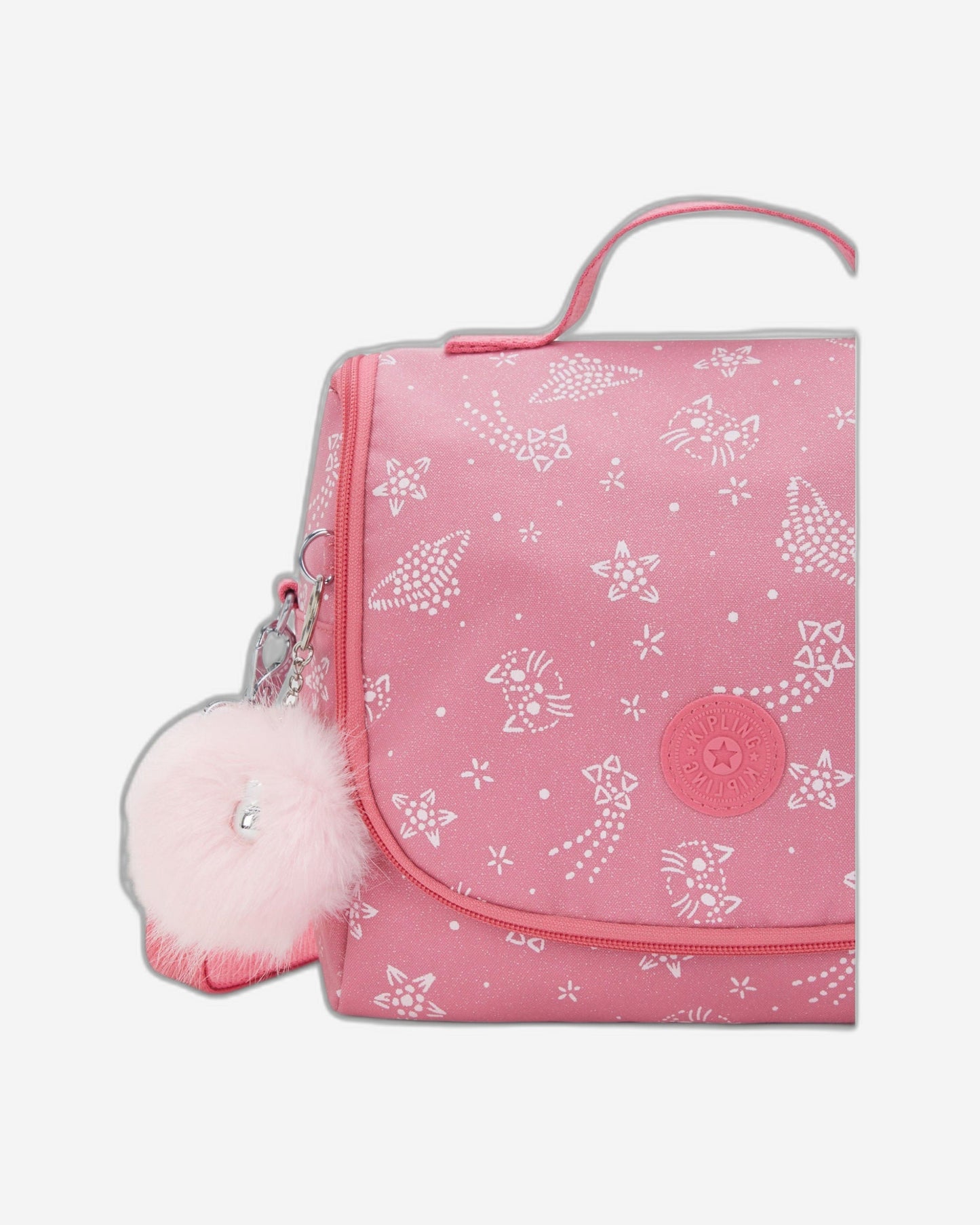 KIPLING New Kichirou Glitter Cats Large lunchbag (with trolley sleeve) I5356-5FR