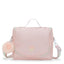 Kipling New Kichirou Blush Metallic Large Lunch Bag with Trolley Sleeve C2I5356-E7L