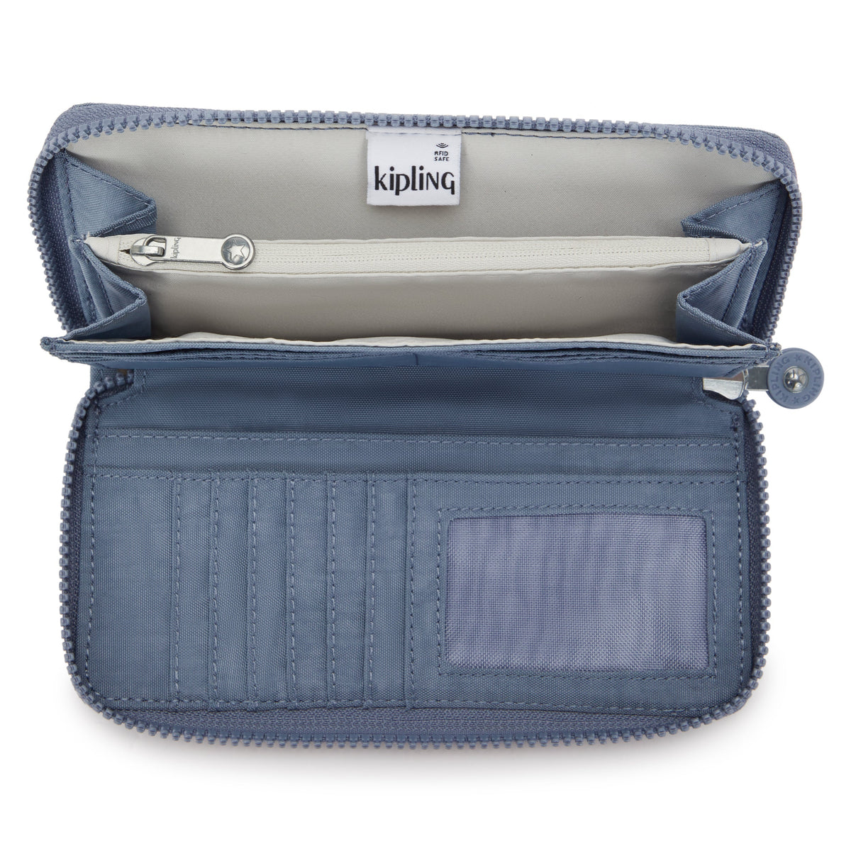 Kipling Money World Blue Stone Large wallet I5411-6FB