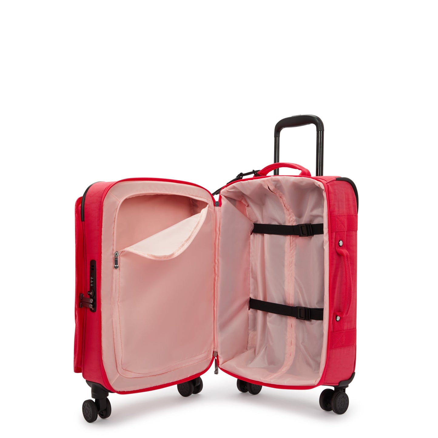 Kipling Spontaneous S Resort Pink Small Wheeled Luggage I5508-1BN