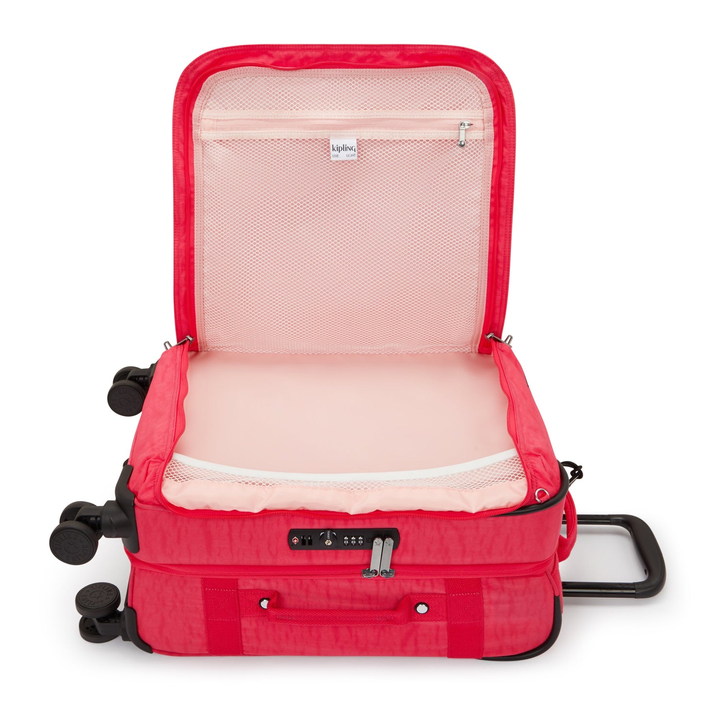 Kipling Spontaneous S Resort Pink Small Wheeled Luggage I5508-1BN