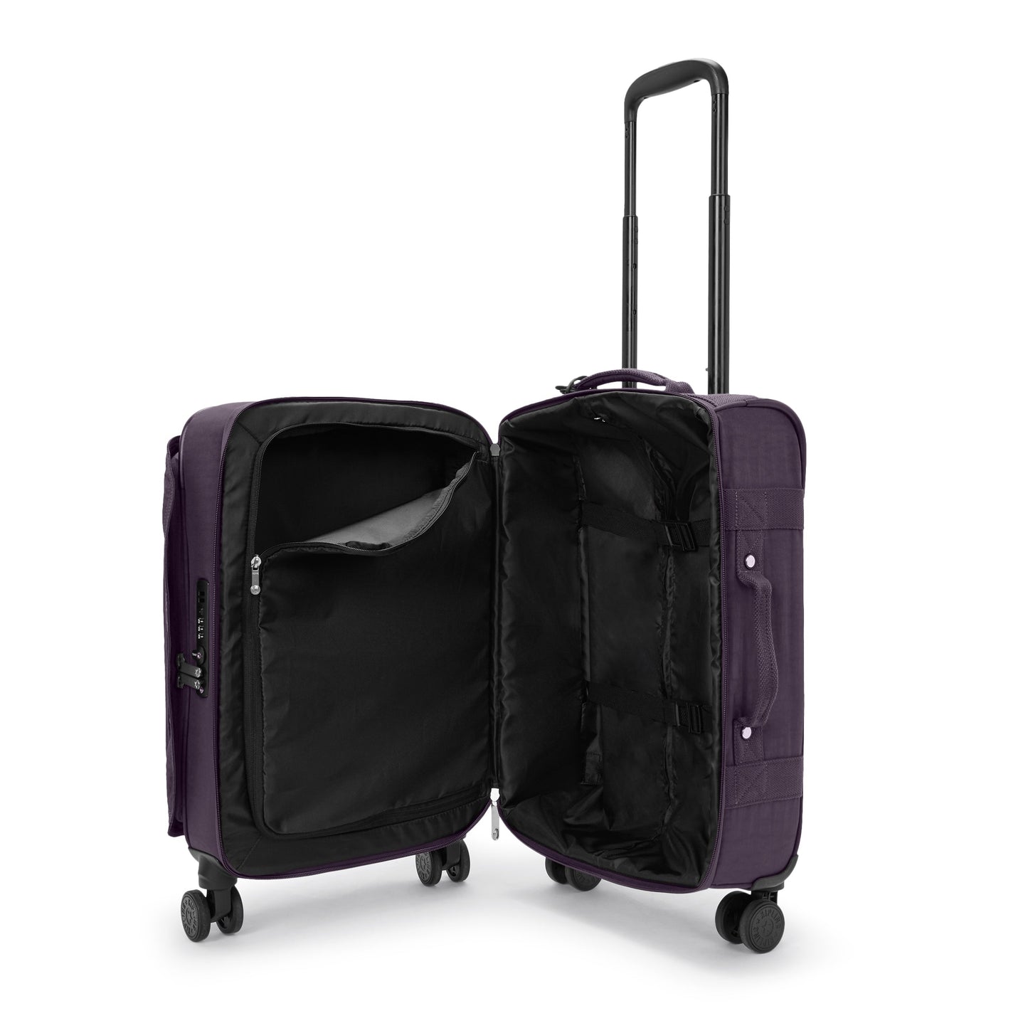Kipling Spontaneous S Ultimate Plum Small Cabin Size Wheeled Luggage I5508-67U