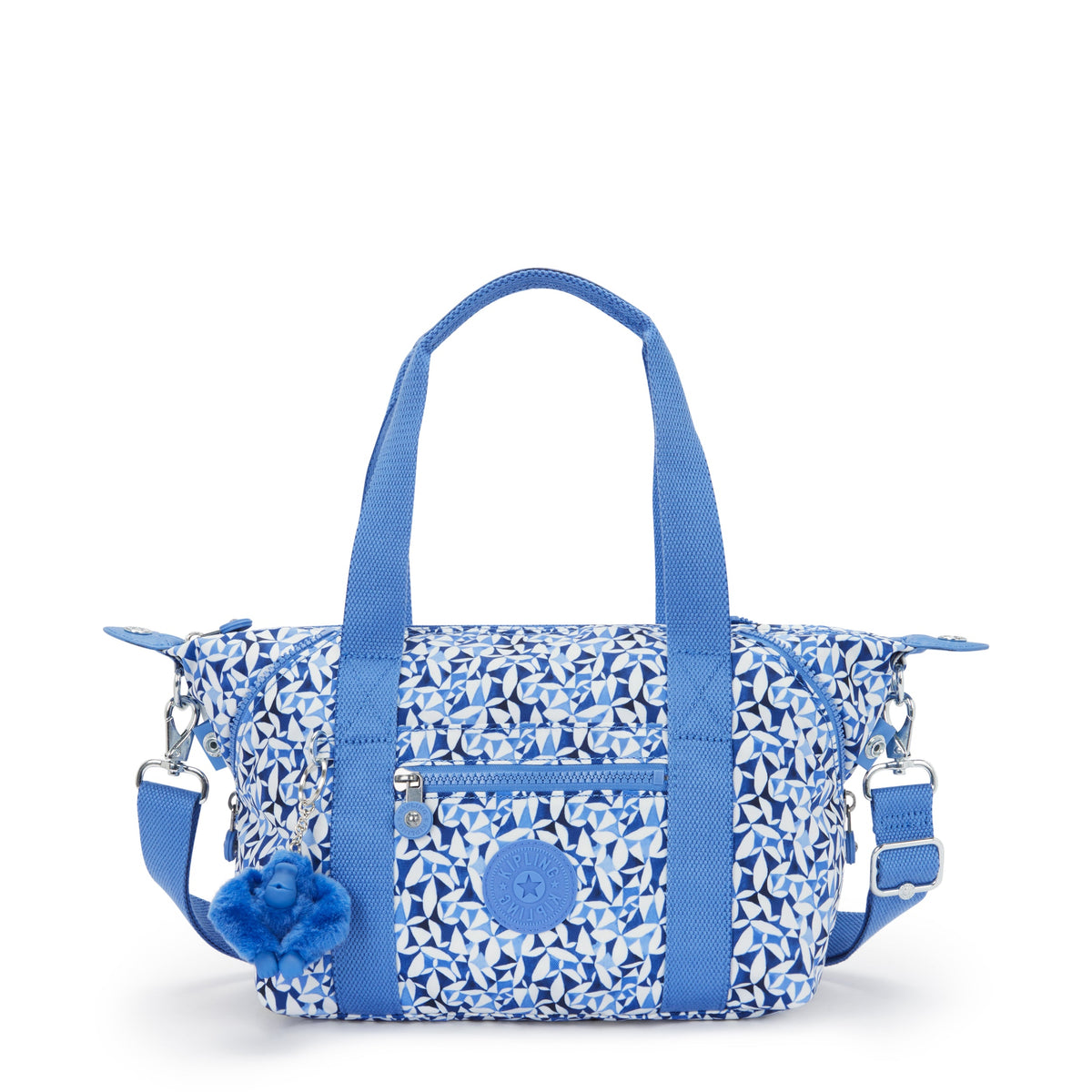 Kipling Art Mini Crazy Leaves Small Handbag With Removable Shoulderstrap I5656-1DU