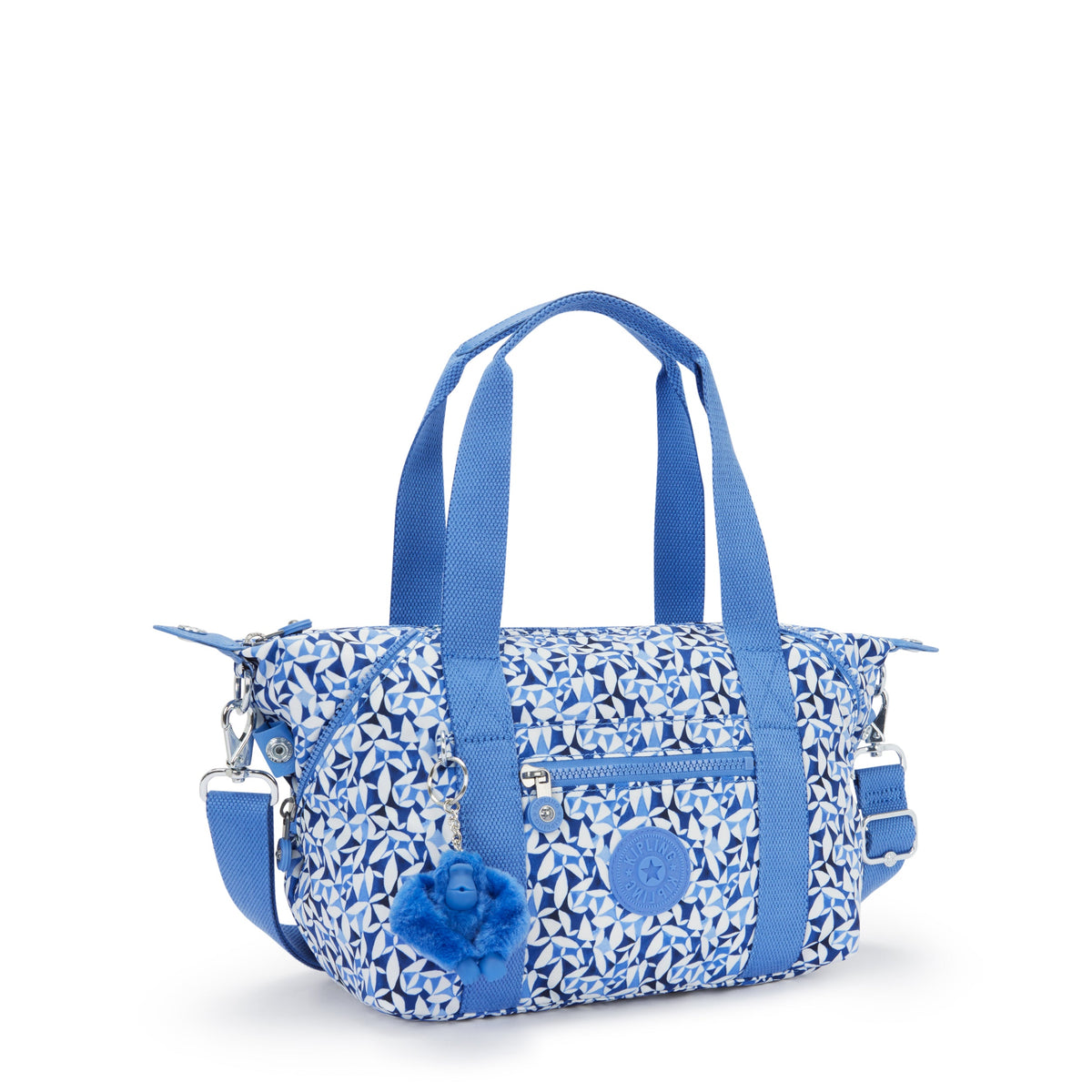 Kipling Art Mini Crazy Leaves Small Handbag With Removable Shoulderstrap I5656-1DU