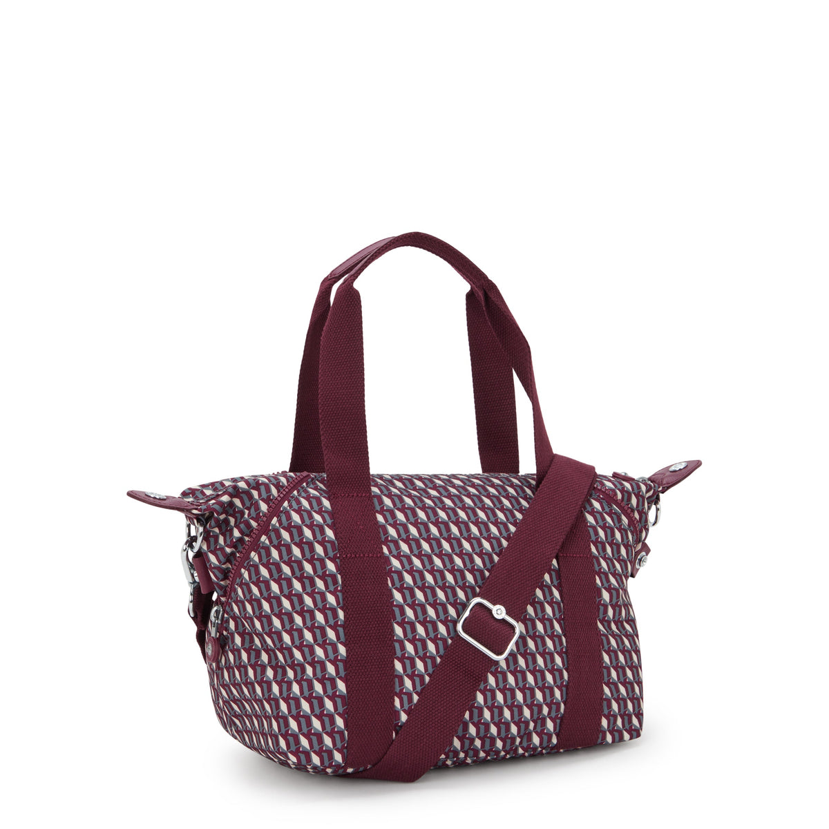 Kipling Art Mini 3Dk Wine Small handbag (with removable shoulderstrap) I5656-1PB