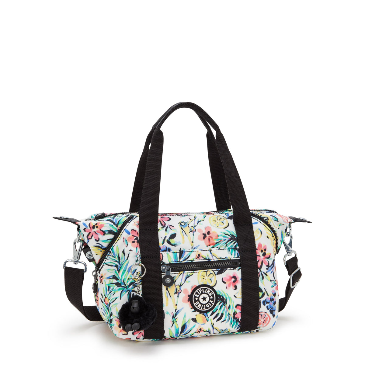 Kipling Art Mini Cocktail Floral Small Handbag With Removable Shoulderstrap I5656-5DU