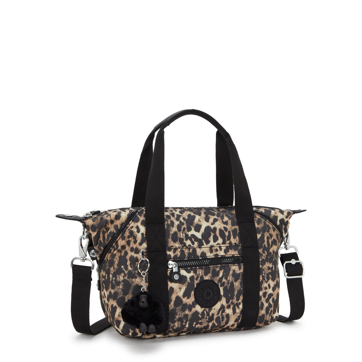 Kipling Art Mini Wild Leopard Small handbag (with removable shoulderstrap) I5656-6JP