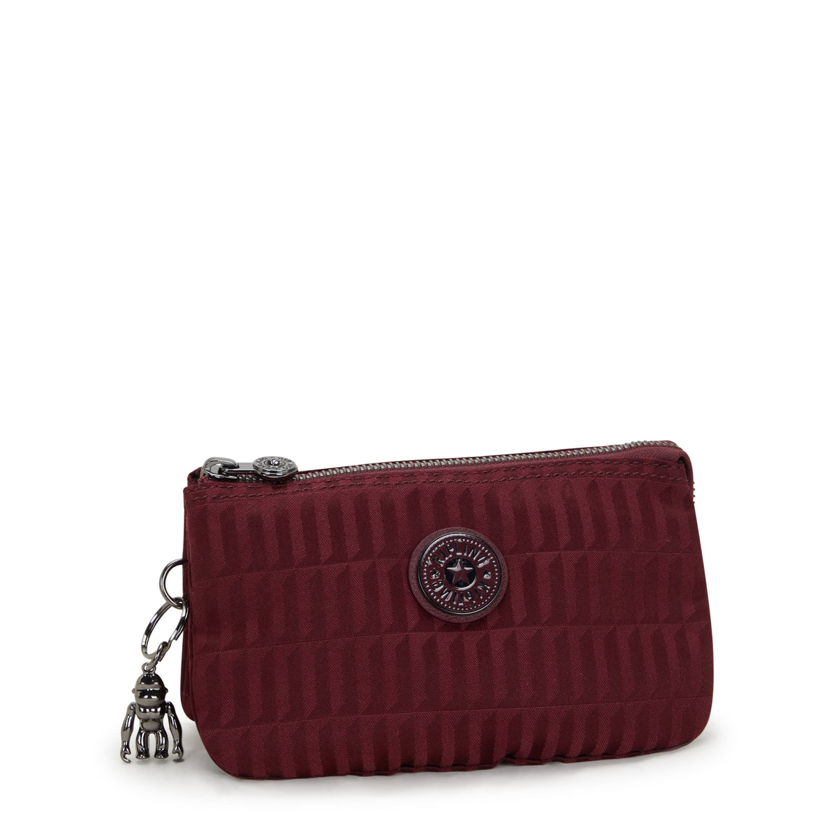 Kipling Creativity L Maroon Tile Jq Large purse I5688-9HX