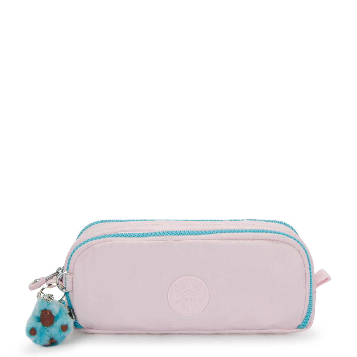 Kipling Gitroy Sea Pink Met Large pencase I5702-52J