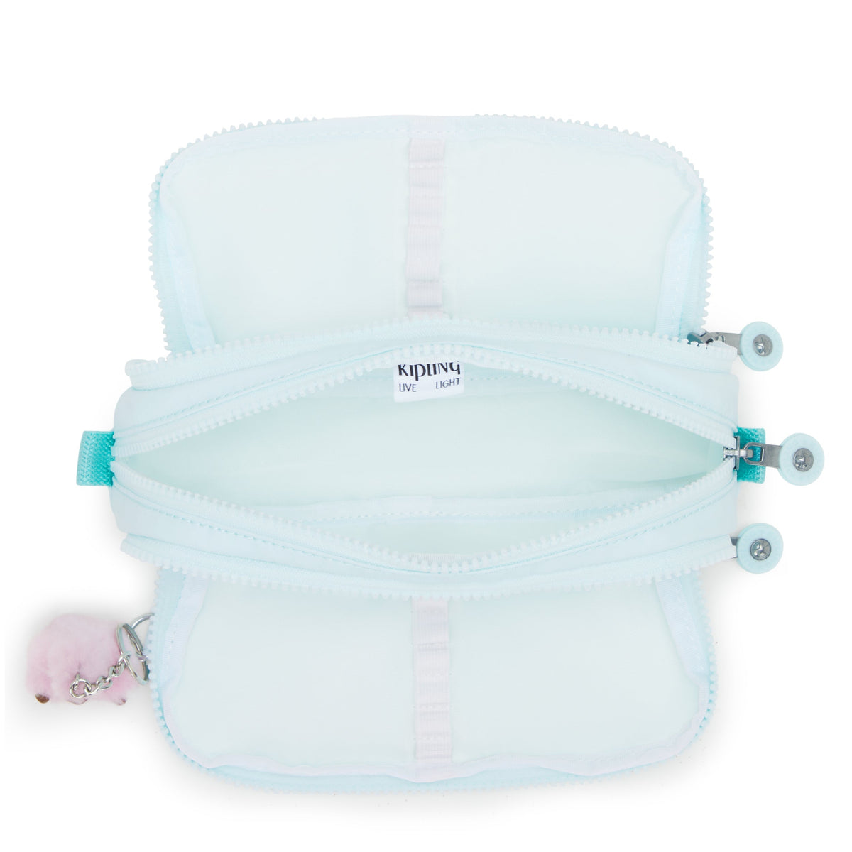 KIPLING Gitroy Blue Sky Metallic Large pencase I5702-5MB