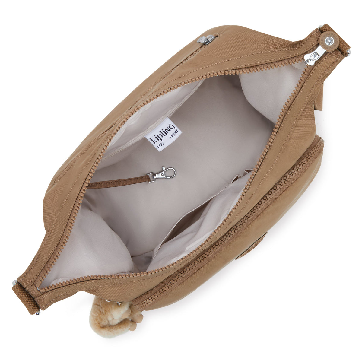 Kipling Gabb Early Tan Large crossbody I5740-7CN