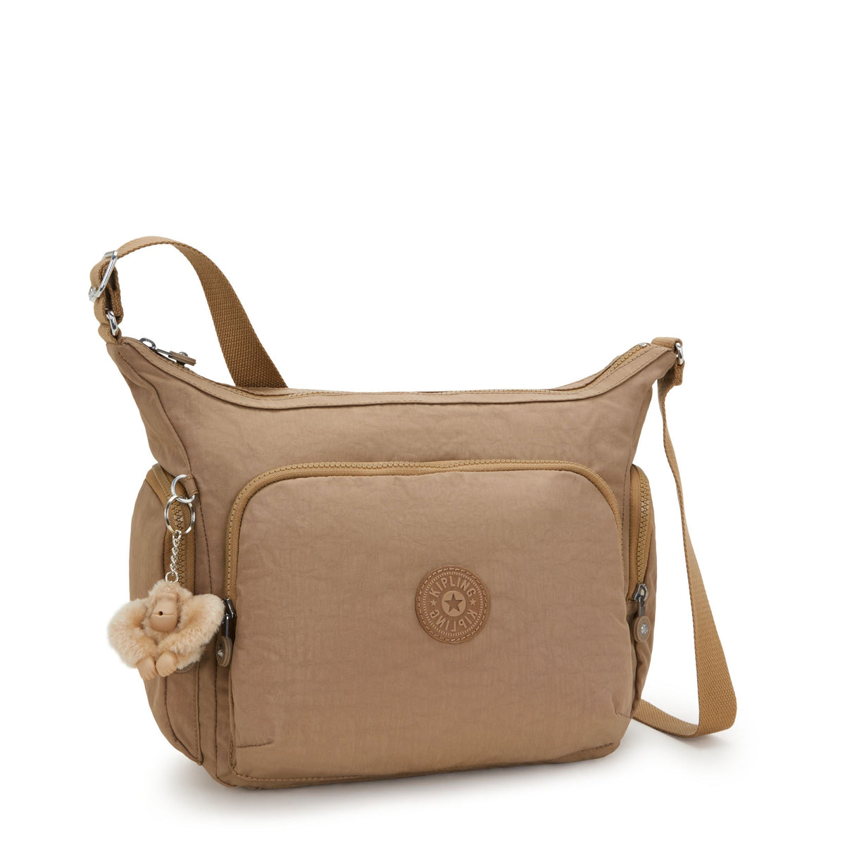 Kipling Gabb Early Tan Large crossbody I5740-7CN