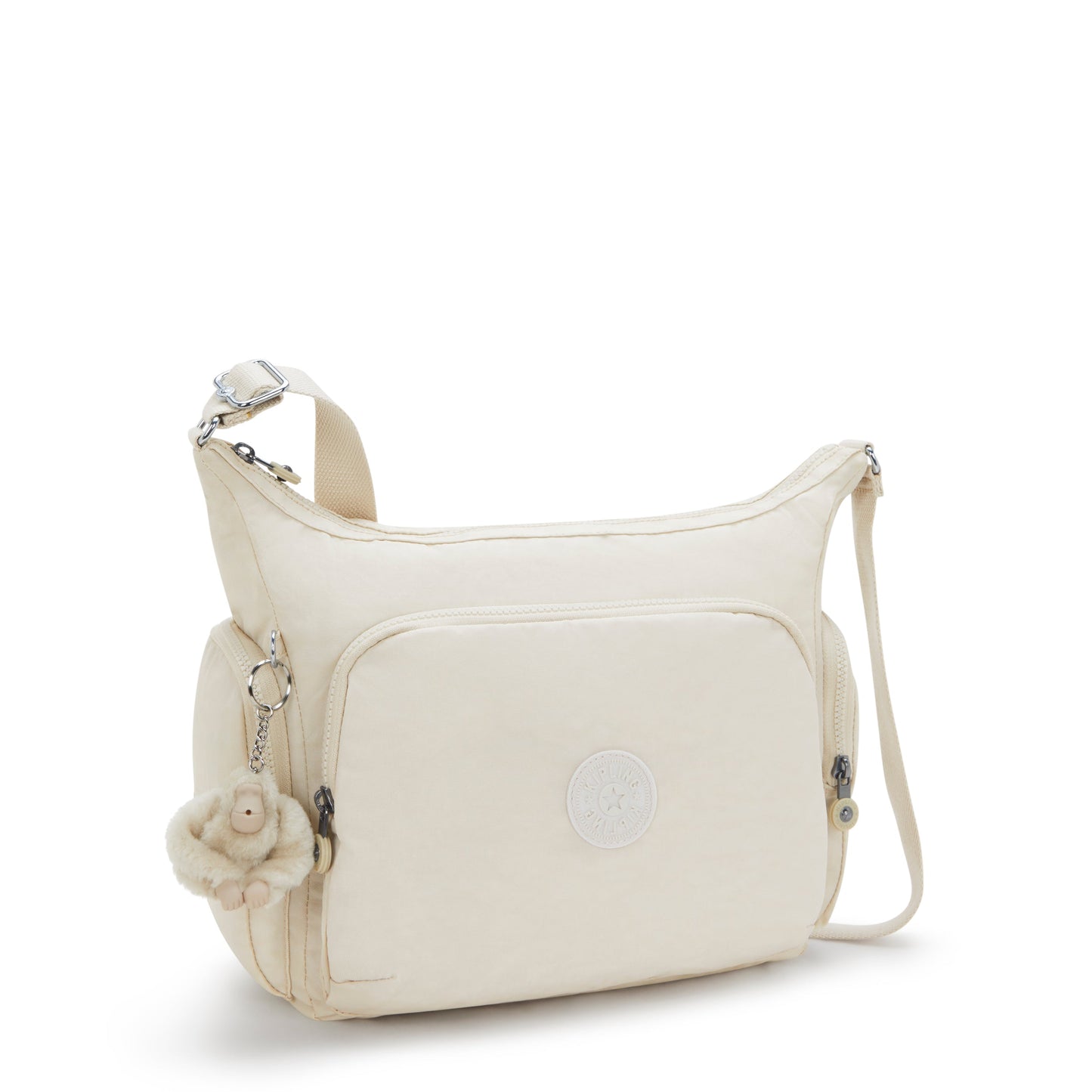 Kipling Gabb Hideaway Beige Large Crossbody I5740-7JR