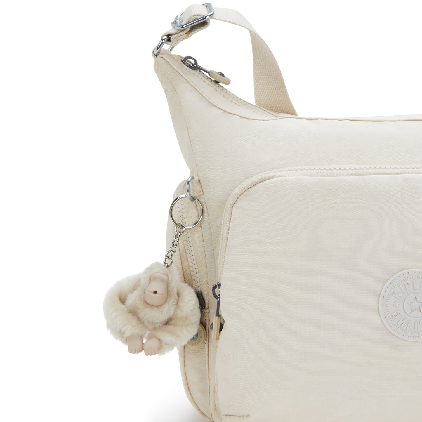 Kipling Gabb Hideaway Beige Large Crossbody I5740-7JR