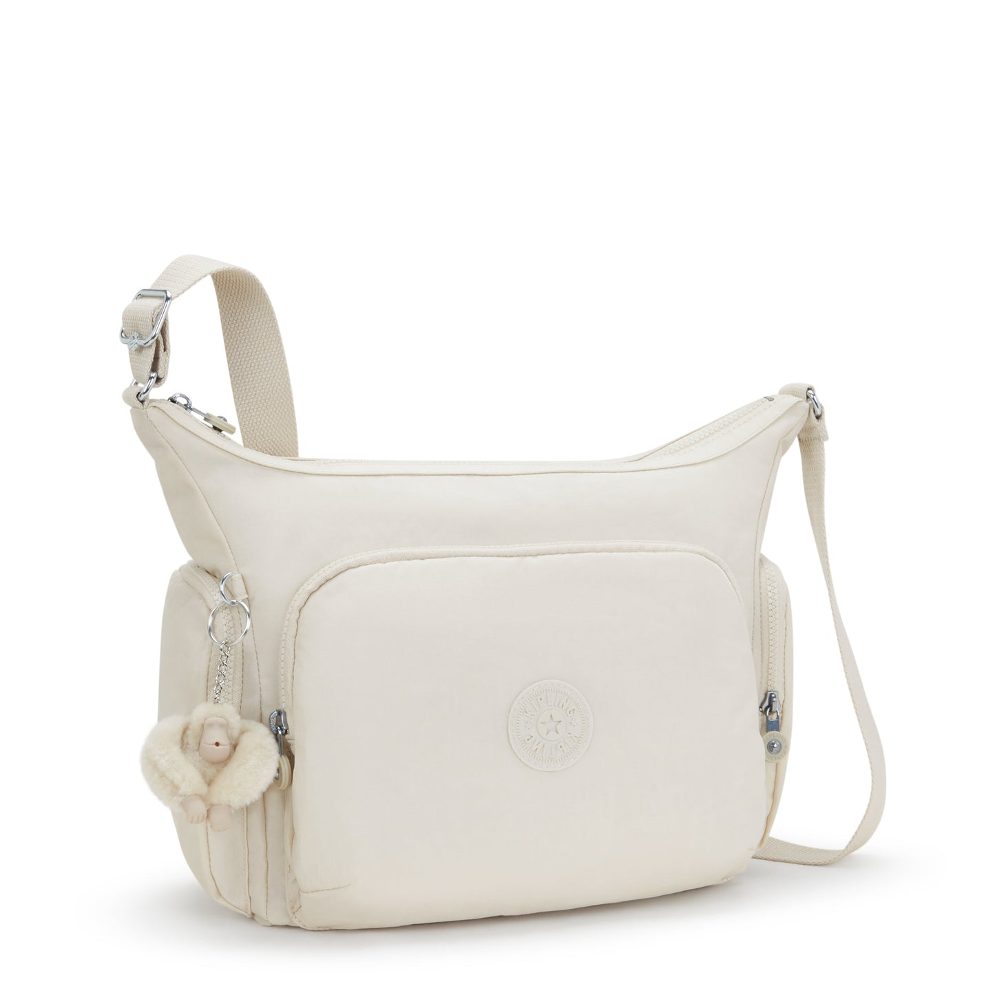 Kipling Gabb Hideaway Beige Large Crossbody I5740-7JR