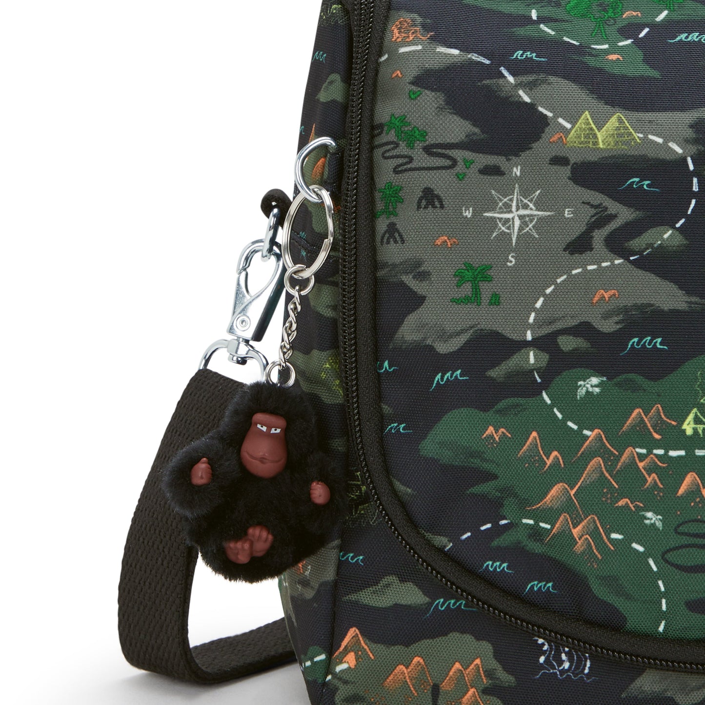 KIPLING New Kichirou Camo Treasure Large lunchbox (with trolley sleeve) I5749-3PB