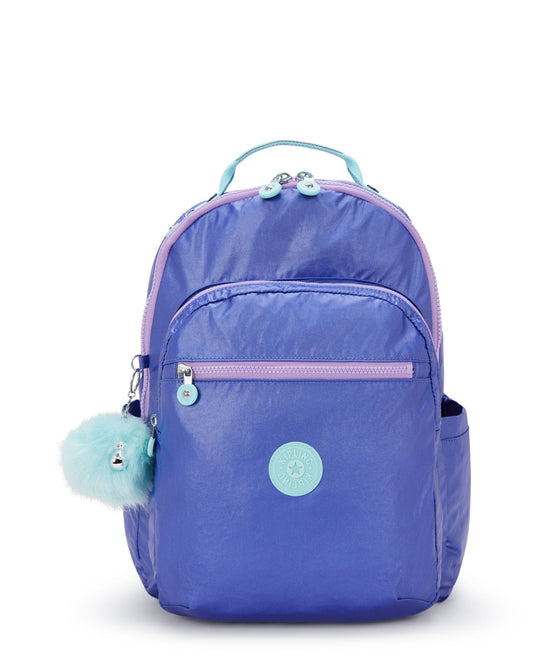 Kipling Seoul Cosmic Metallic Large Backpack I5764-8DE