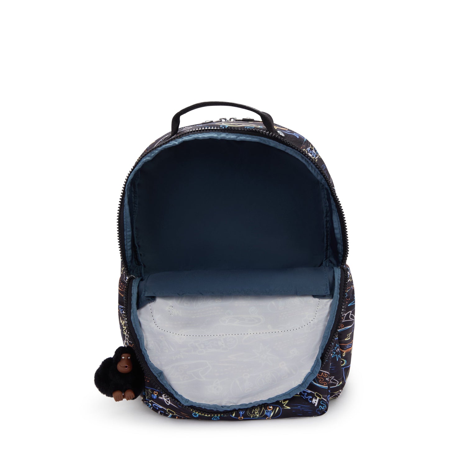 Kipling Seoul Lap Neon Skate Large backpack with laptop compartment I5816-71M